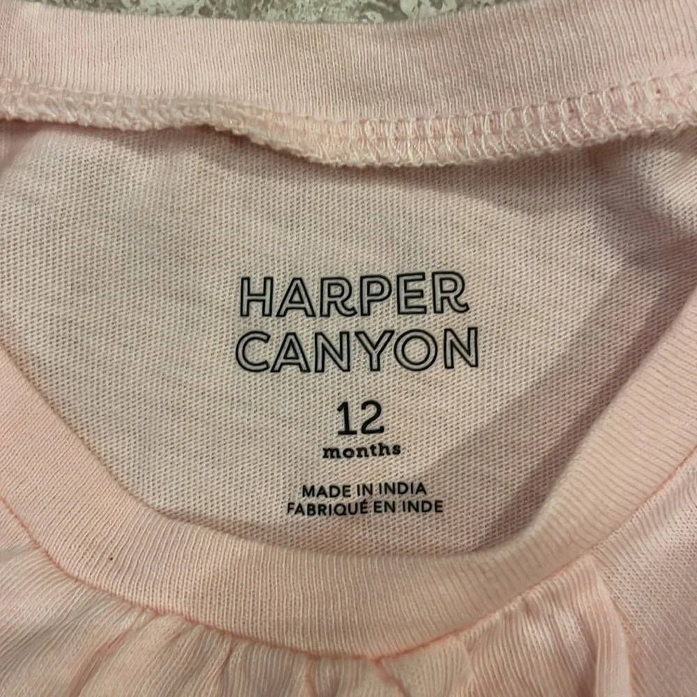 💕 3 for $15 NWT Harper Canyon Baby Girl’s Pink Cotton T-Shirt